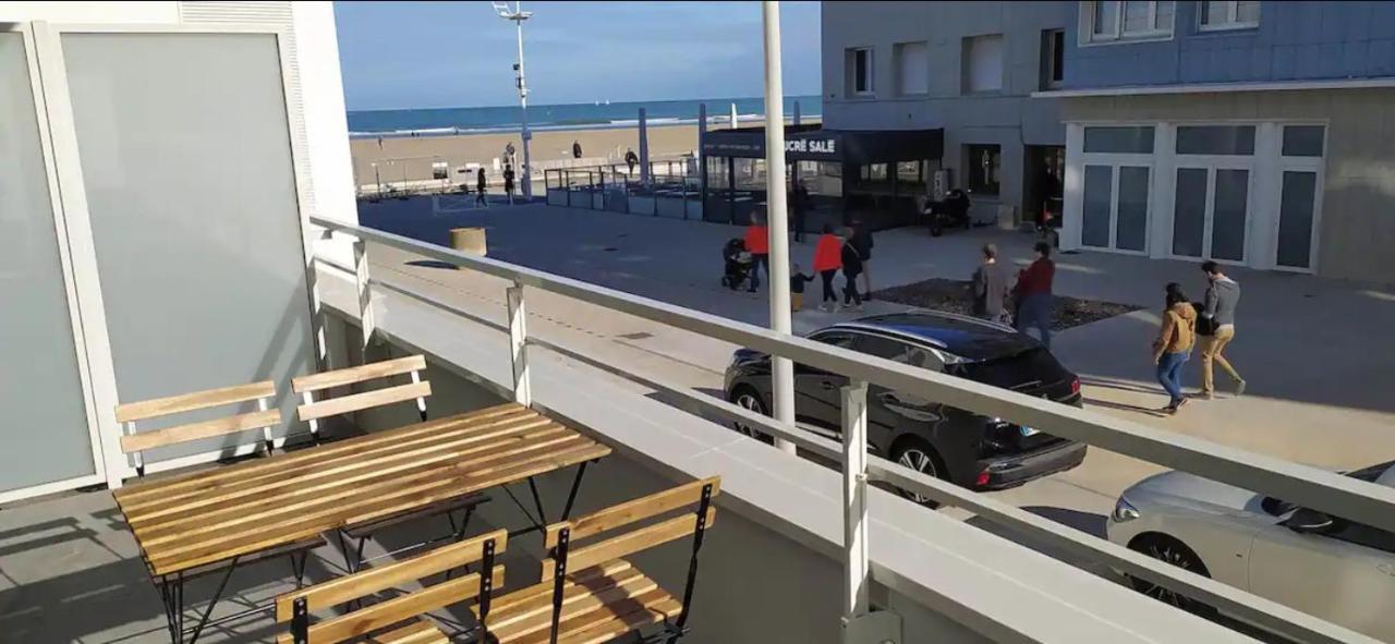 Bel Appt Neuf - Vue Mer - Terrasse - Parking Prive Dunkirk Exteriör bild
